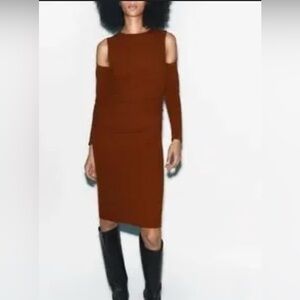 Zara Cold Shoulder Dress